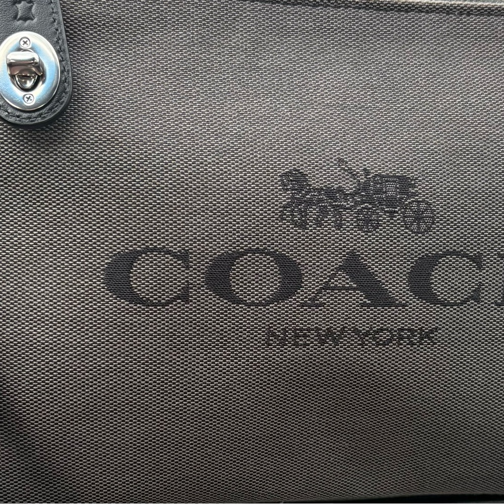 Coach Brown Textured Leather Backpack - image 3